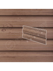 Сайдинг Корабельная доска PRINT Орех миланский 3D (W3) 0.45
