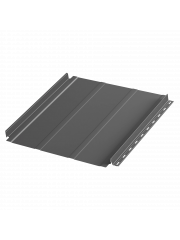 Фальцевая панель AQUACLICK Силуэт 2 PU _ RAL7024 Matt 0,5мм Zn275 (c подгибом)