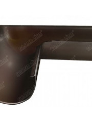 Угол желоба внешний, 90° 125x90 мм. Grand Line, цвет RR 32 темно-коричневый