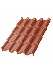 Металлочерепица МП Монтерроса-X (PURMAN-20-Argillite-0.5)