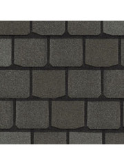 Двухслойная гибкая черепица CertainTeed Highland Slate smokey quartz